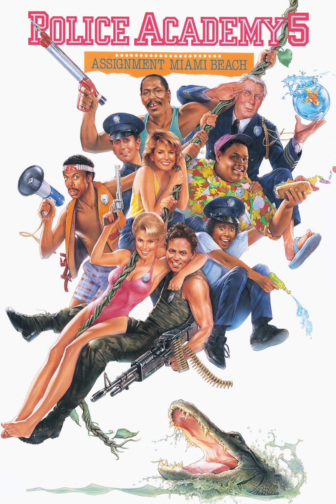 دانلود فیلم Police Academy 5: Assignment: Miami Beach 1988 با زیرنویس فارسی
