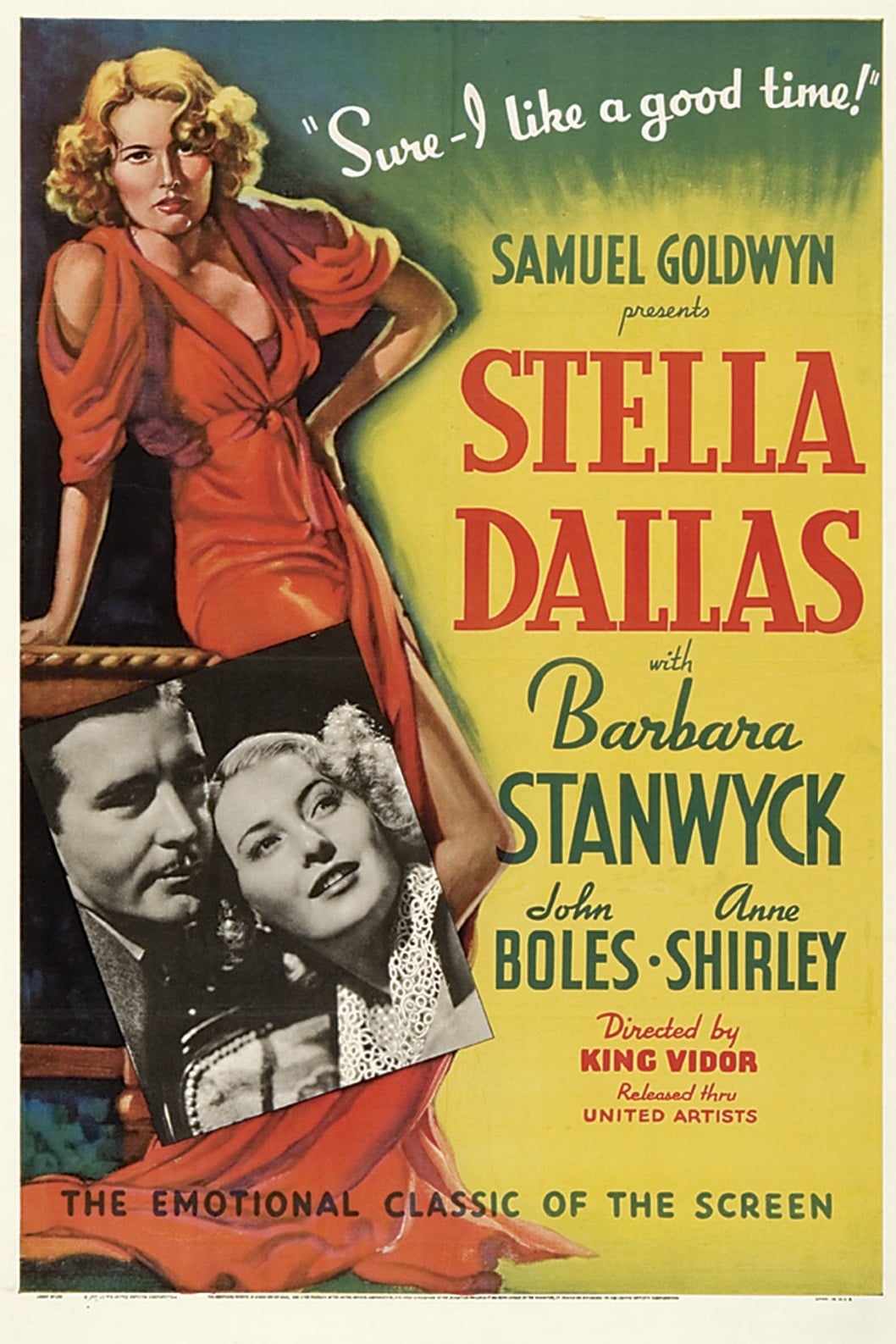 دانلود فیلم Stella Dallas 1937 با زیرنویس فارسی