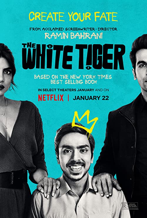 دانلود فیلم هندی The White Tiger 2021 - ببر سفید