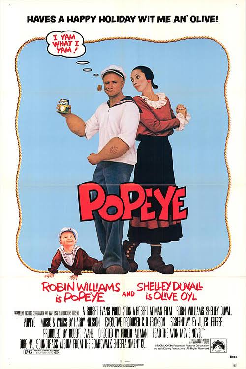 دانلود فیلم Popeye 1980 - پاپای