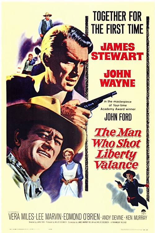 دانلود فیلم The Man Who Shot Liberty Valance 1962 - مردی که لیبرتی والانس را کشت