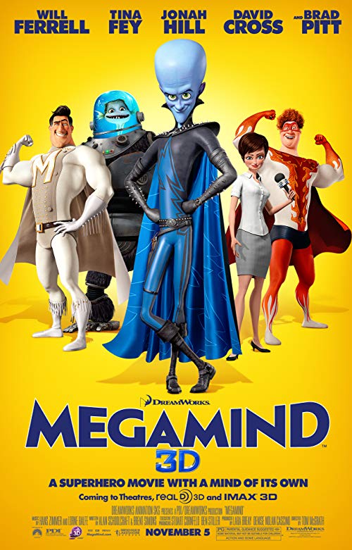 دانلود انیمیشن Megamind 2010 - مگامایند