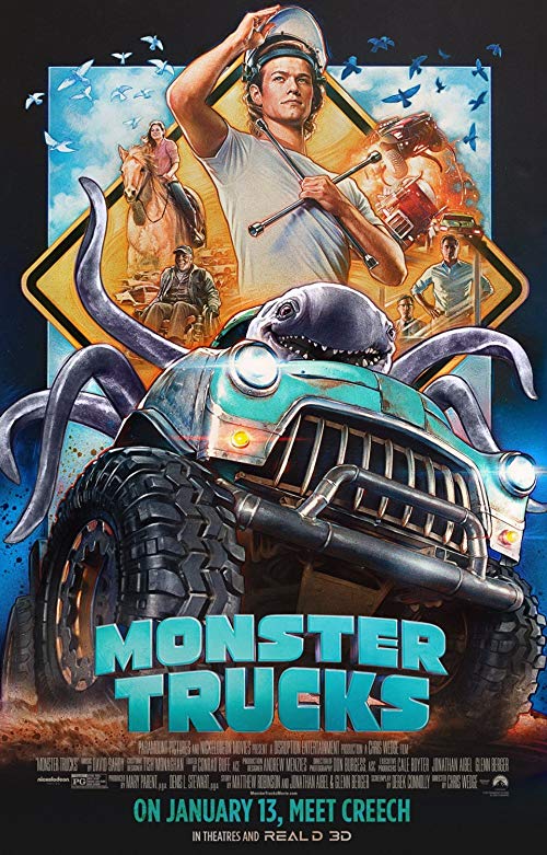 دانلود فیلم Monster Trucks 2016 - مانستر تراک