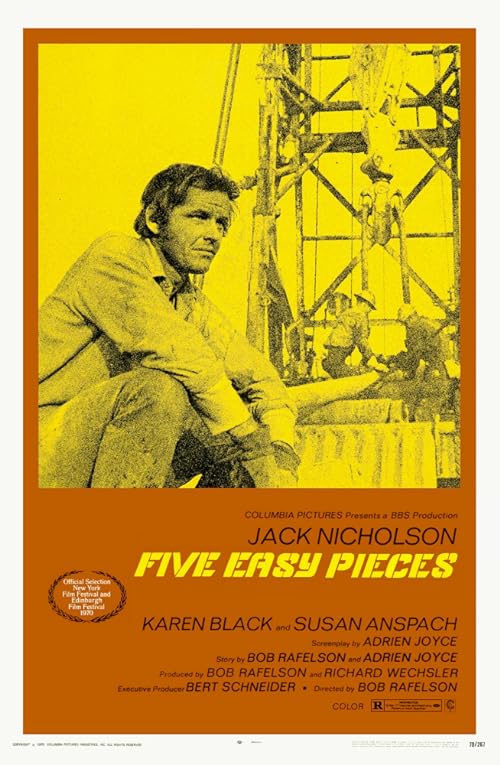 دانلود فیلم Five Easy Pieces 1970 با زیرنویس فارسی