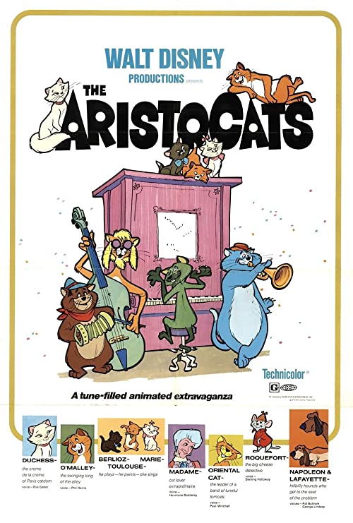 دانلود انیمیشن The Aristocats 1970 - گربه‌های اشرافی