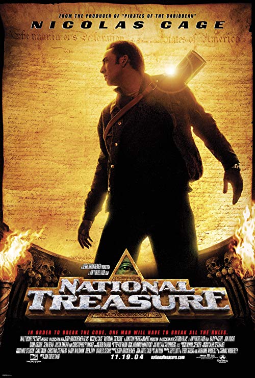 دانلود فیلم National Treasure 2004 - گنجینه ملی