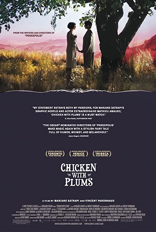 دانلود فیلم Chicken with Plums 2011 - خورش آلو با مرغ