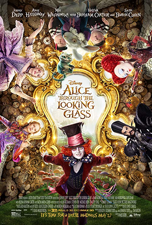 دانلود فیلم Alice Through the Looking Glass 2016 - آلیس در آنسوی آیینه