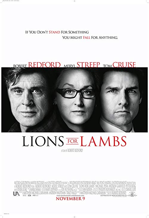 دانلود فیلم Lions for Lambs 2007 - شیرها برای بره‌ ها