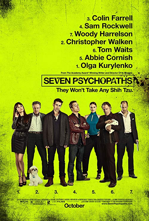 دانلود فیلم Seven Psychopaths 2012 - هفت روانی