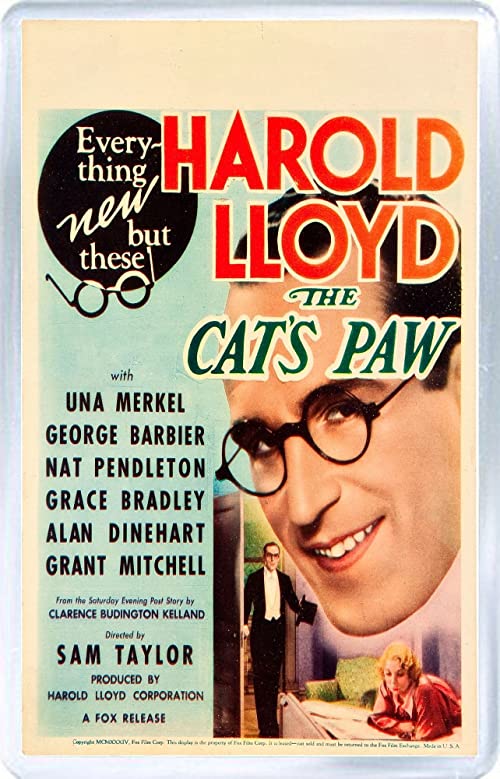 دانلود فیلم The Cat's-Paw 1934 - پنجه گربه