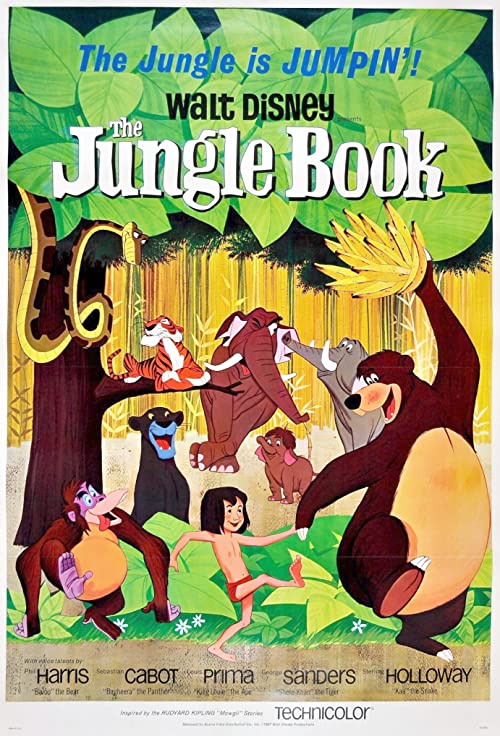 دانلود انیمیشن The Jungle Book 1967 - کتاب جنگل