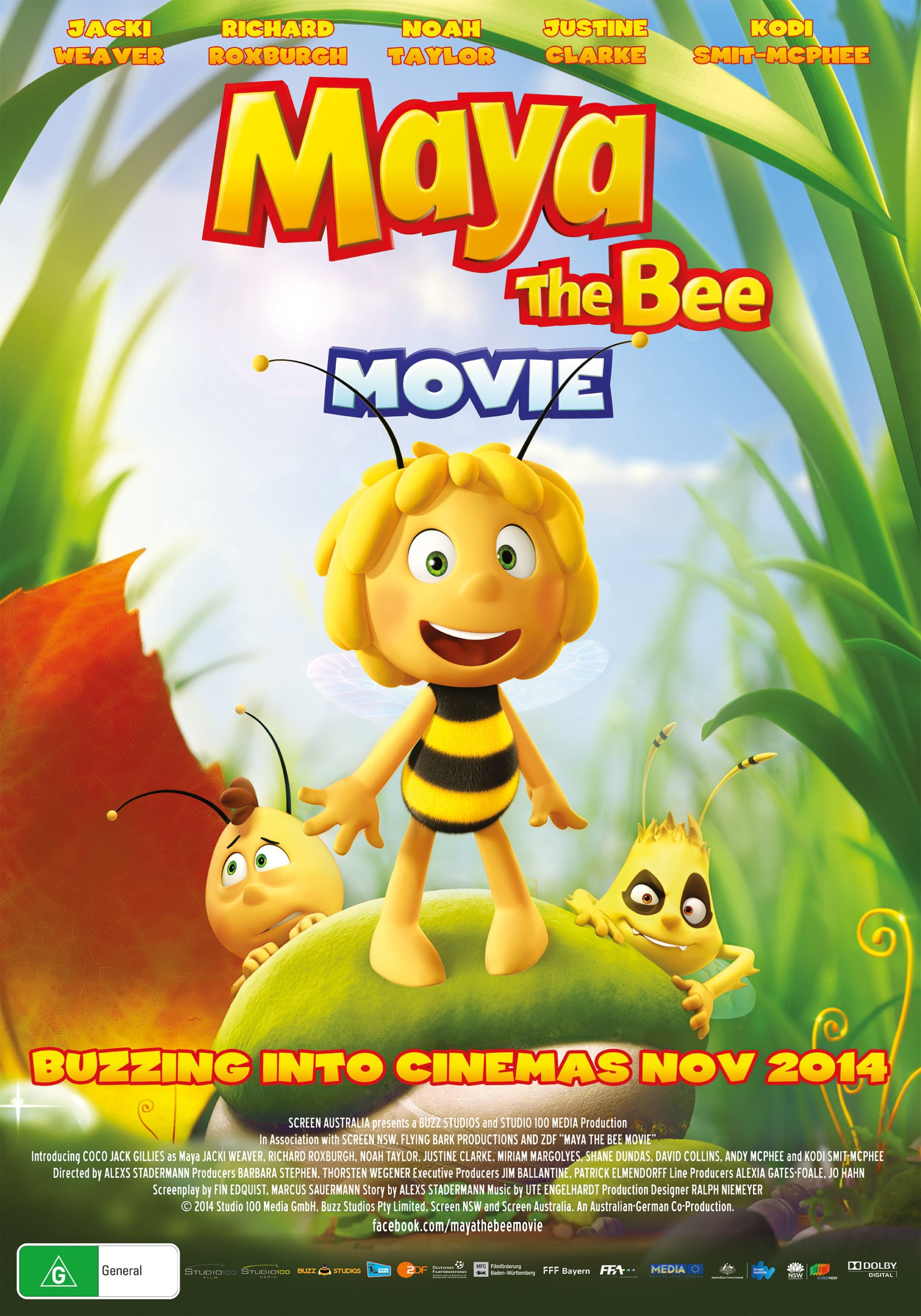 دانلود انیمیشن Maya the Bee Movie 2014 - مایا زنبور عسل