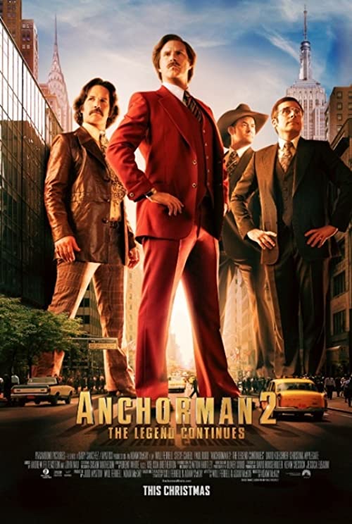 دانلود فیلم Anchorman 2: the Legend Continues 2013 - گوینده ۲: افسانه ادامه دارد