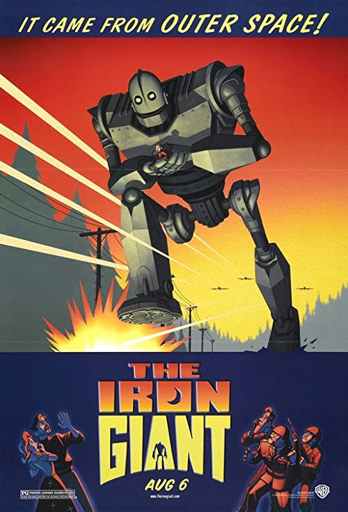 دانلود انیمیشن The Iron Giant 1999 - غول آهنی