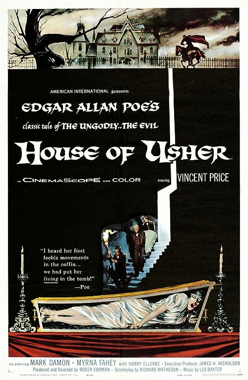 دانلود فیلم House of Usher 1960 - سقوط خانه آشر
