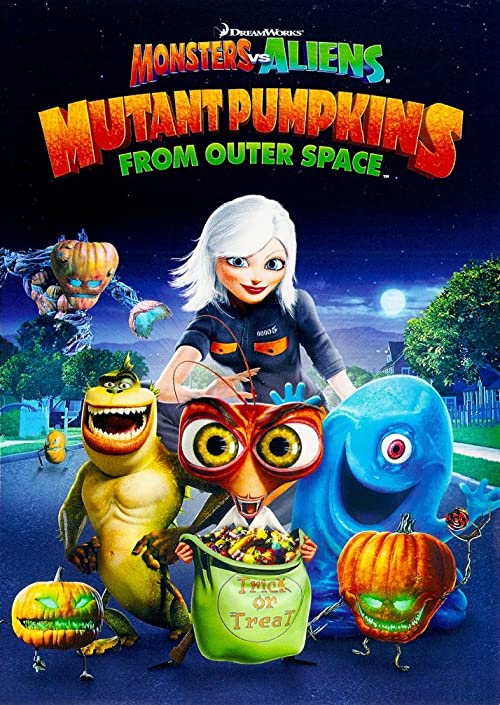 دانلود انیمیشن Monsters vs Aliens: Mutant Pumpkins from Outer Space 2009 - هیولاها علیه بیگانگان: کدوهای هالووین
