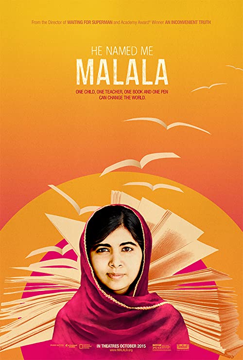 دانلود فیلم He Named Me Malala 2015 - او اسم منو ملالا گذاشت