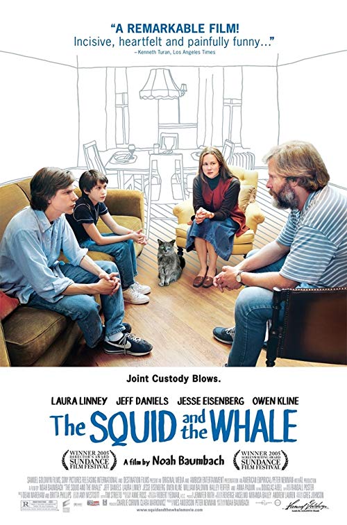 دانلود فیلم The Squid and the Whale 2005 - ماهی مرکب و نهنگ