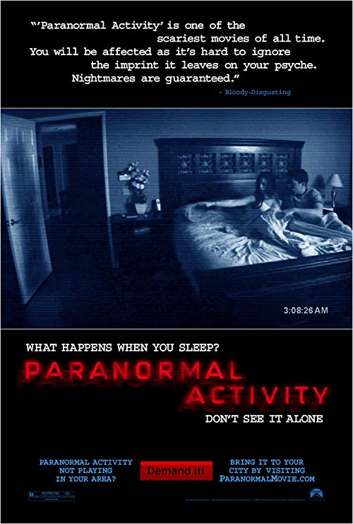 دانلود فیلم Paranormal Activity 2007 - فعالیت فراطبیعی