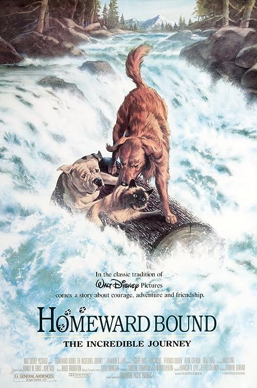 دانلود فیلم Homeward Bound: The Incredible Journey 1993 - به سوی خانه: سفر باورنکردنی