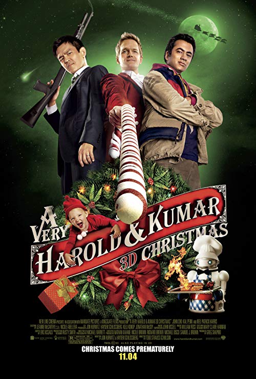 دانلود فیلم A Very Harold & Kumar Christmas 2011 - کریسمس بیش از حد سه بعدی هارولد و کومار
