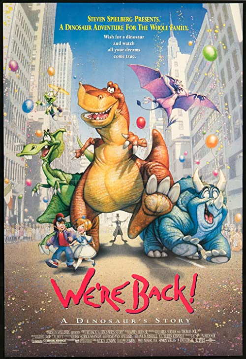 دانلود انیمیشن We're Back! A Dinosaur's Story 1993 با زیرنویس فارسی