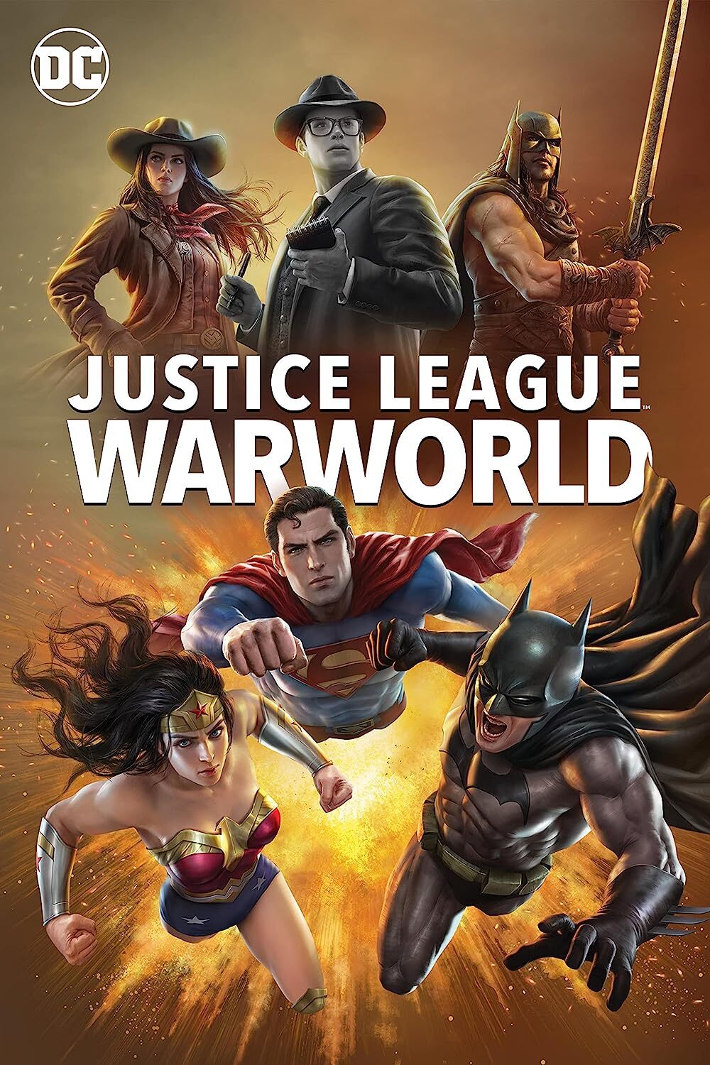 دانلود انیمیشن Justice League: Warworld 2023 با زیرنویس فارسی