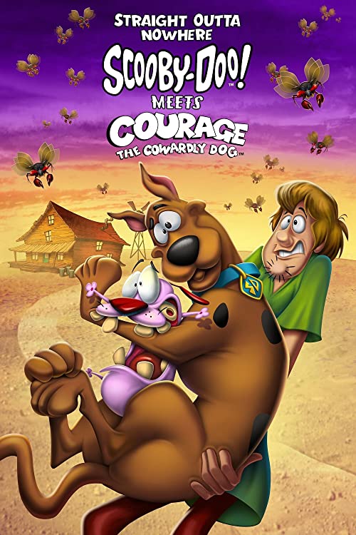 دانلود انیمیشن Straight Outta Nowhere: Scooby-Doo! Meets Courage the Cowardly Dog 2021 - اسکوبی دوو : ملاقات با سگ ترسو