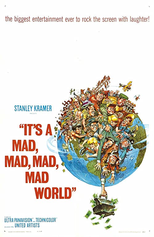 دانلود فیلم It's a Mad Mad Mad Mad World 1963 - این یک دنیای دیوانه، دیوانه، دیوانه، دیوانه است