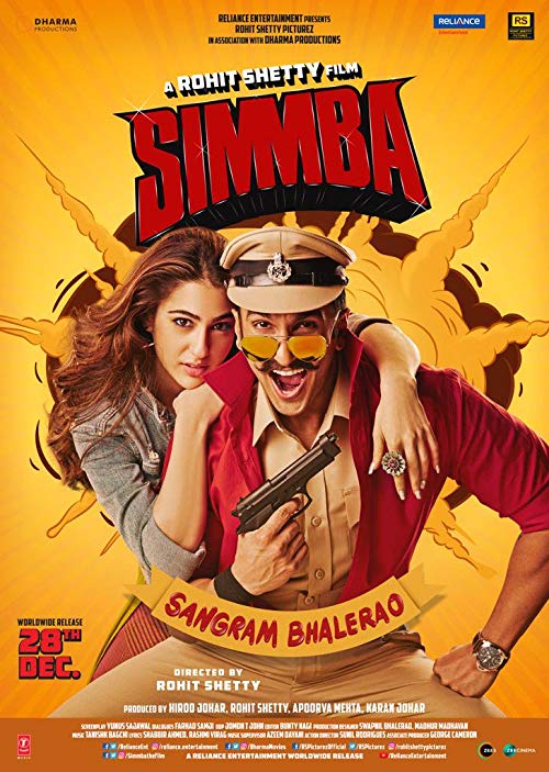 دانلود فیلم هندی Simmba 2018 - سیمبا