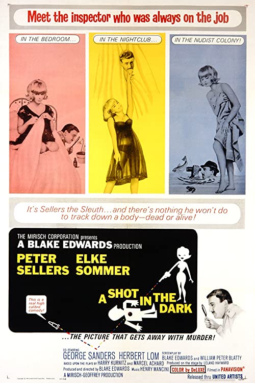 دانلود فیلم A Shot in the Dark 1964 - تیری در تاریکی