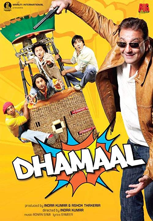 دانلود فیلم هندی Dhamaal 2007 - رنگ شادی