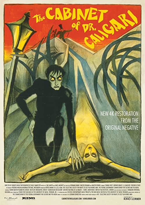 دانلود فیلم The Cabinet of Dr. Caligari 1920 - مطب دکتر کالیگاری