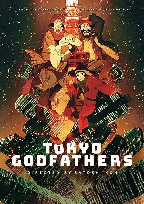 دانلود انیمه Tokyo Godfathers 2003 - پدرخوانده‌های توکیو