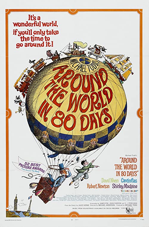 دانلود فیلم Around the World in 80 Days 1956 با زیرنویس فارسی