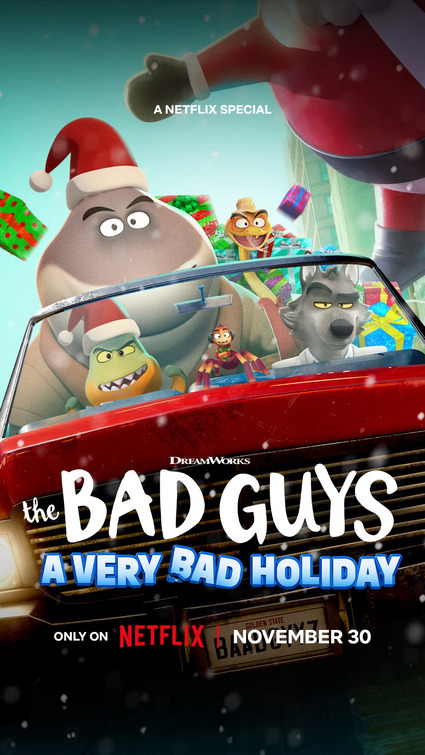 دانلود انیمیشن The Bad Guys: A Very Bad Holiday 2023 با زیرنویس فارسی