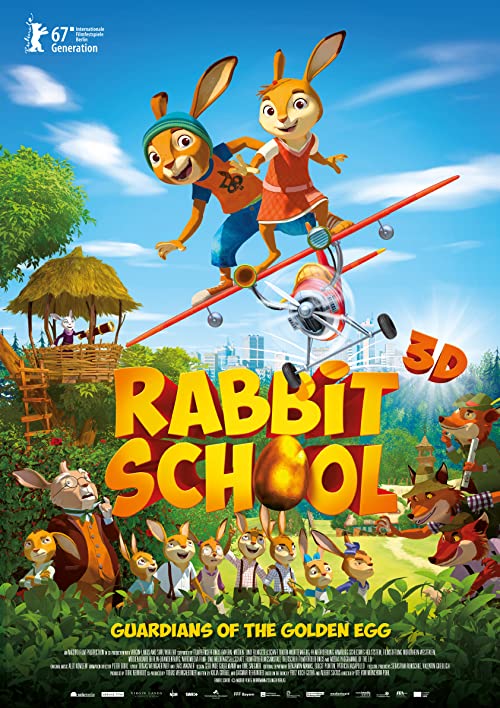 دانلود انیمیشن Rabbit School: Guardians of the Golden Egg 2017 - آموزشگاه خرگوش ها: محافظان تخم طلا