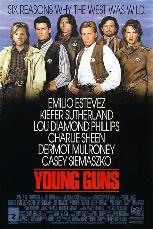 دانلود فیلم Young Guns 1988 - اسلحه‌های جوان