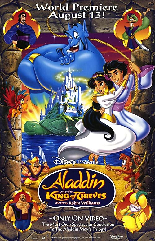 دانلود انیمیشن Aladdin and the King of Thieves 1996 با زیرنویس فارسی