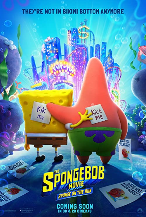 دانلود انیمیشن The SpongeBob Movie: Sponge on the Run 2020 - باب اسفنجی: باب اسفنجی در حال فرار