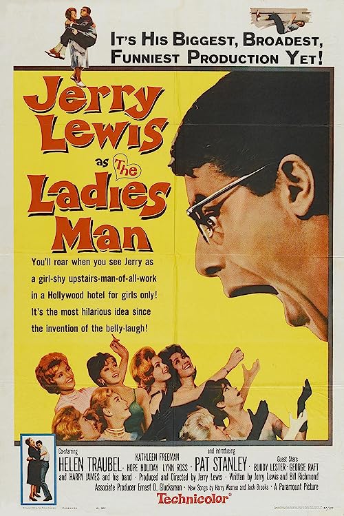 دانلود فیلم The Ladies Man 1961 - مرد خانم ها