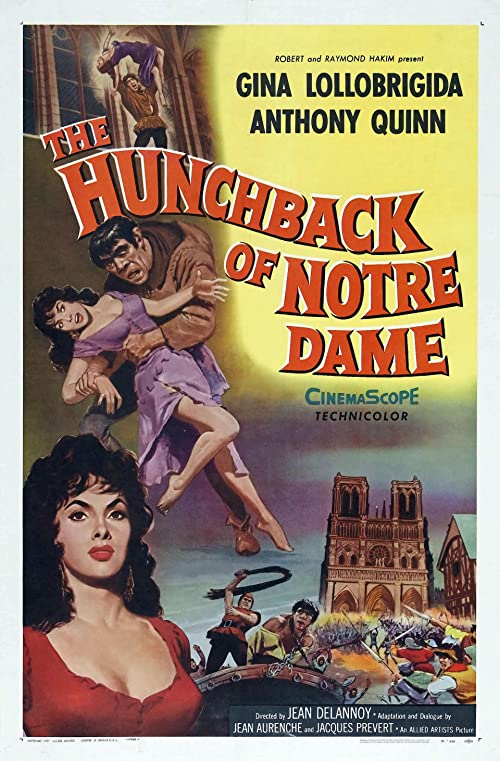 دانلود فیلم The Hunchback of Notre Dame 1956 - گوژپشت نتردام