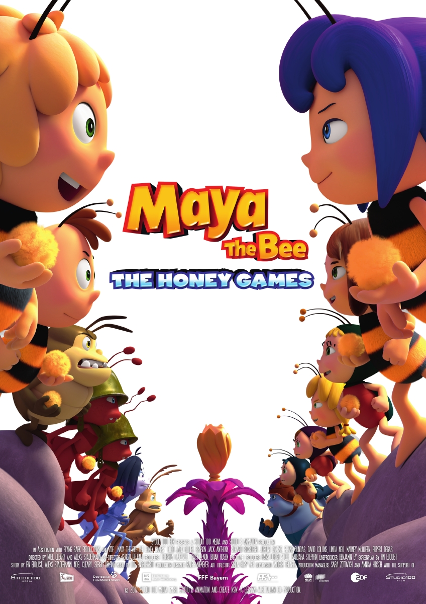 دانلود انیمیشن Maya the Bee: The Honey Games 2018 - مایا زنبور عسل: بازی های عسل