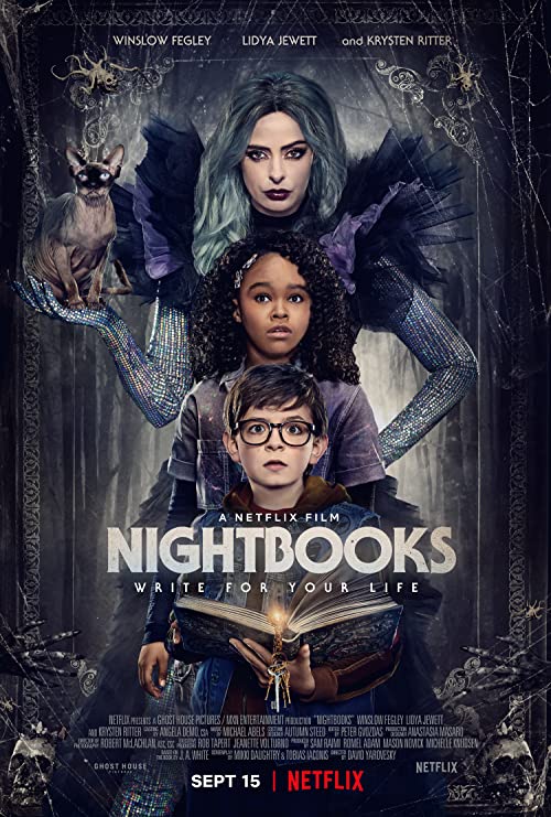 دانلود فیلم Nightbooks 2021 - کتابهای شبانه