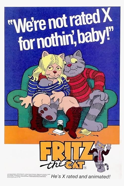 دانلود انیمیشن Fritz the Cat 1972 با زیرنویس فارسی