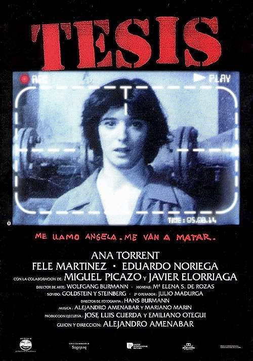 دانلود فیلم Thesis 1996 - پایان نامه