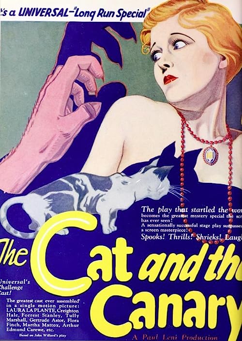 دانلود فیلم The Cat and the Canary 1927 - گربه و قناری