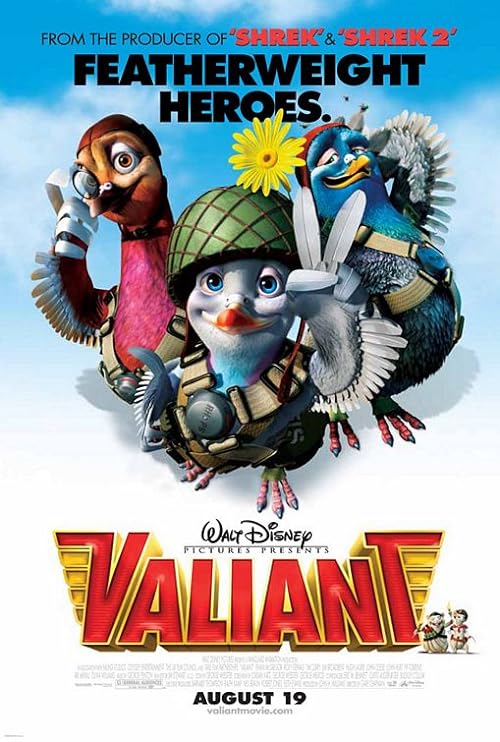 دانلود انیمیشن Valiant 2005 - کبوتر بی باک
