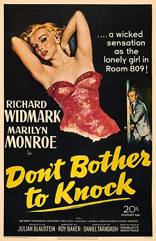 دانلود فیلم Don't Bother to Knock 1952 - زحمت در زدن به خودت نده